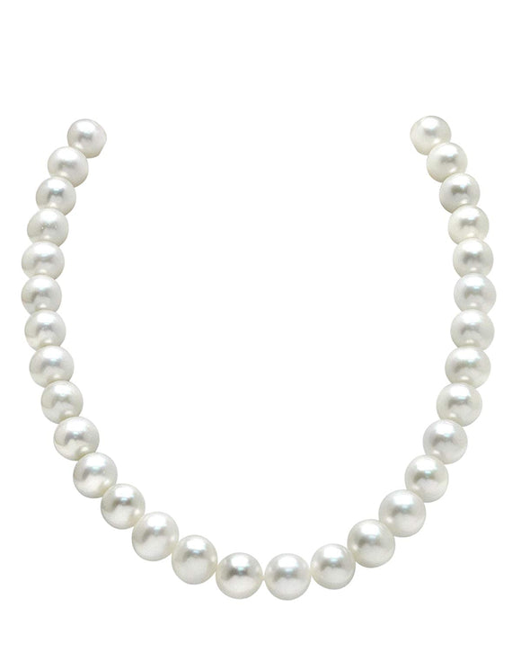 Pearlized White Agate Strand with Sterling Silver Clasp | 18