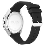 Hugo Boss Velocity Chronograph Black Silicone Watch