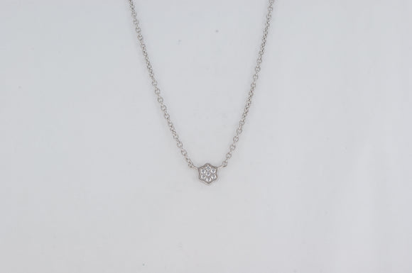 Sterling Silver Cubic Zirconia Necklace Miss Mimi Availabel at The Vault Fine Jewellery 
