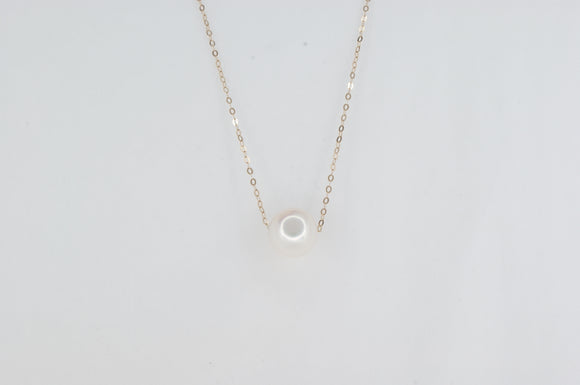 18k Yellow Gold Pearl Necklace Availabel at The Vault Fine Jewellery 