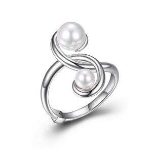 "Pearls Collection" Ring by Elle