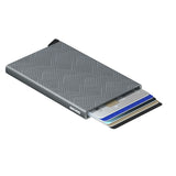 Grey Laser Structure Cardprotector by Secrid