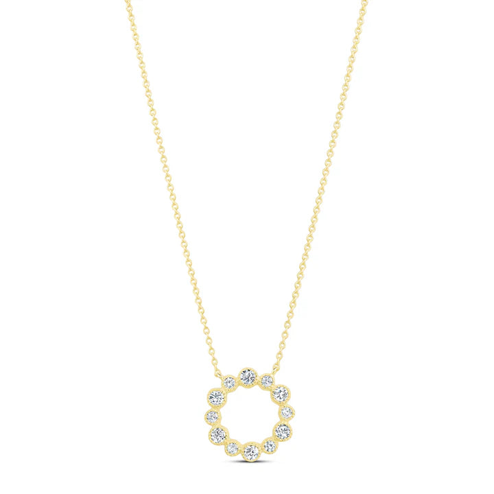 Milgrain Circle of Life in Yellow by Miss Mimi