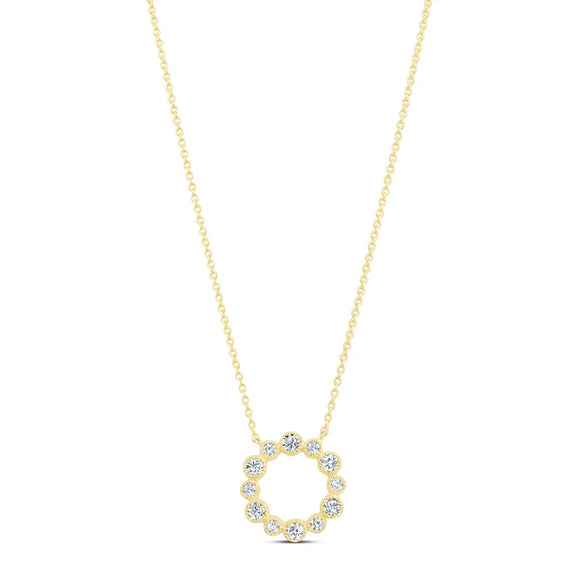 Milgrain Circle of Life in Yellow by Miss Mimi