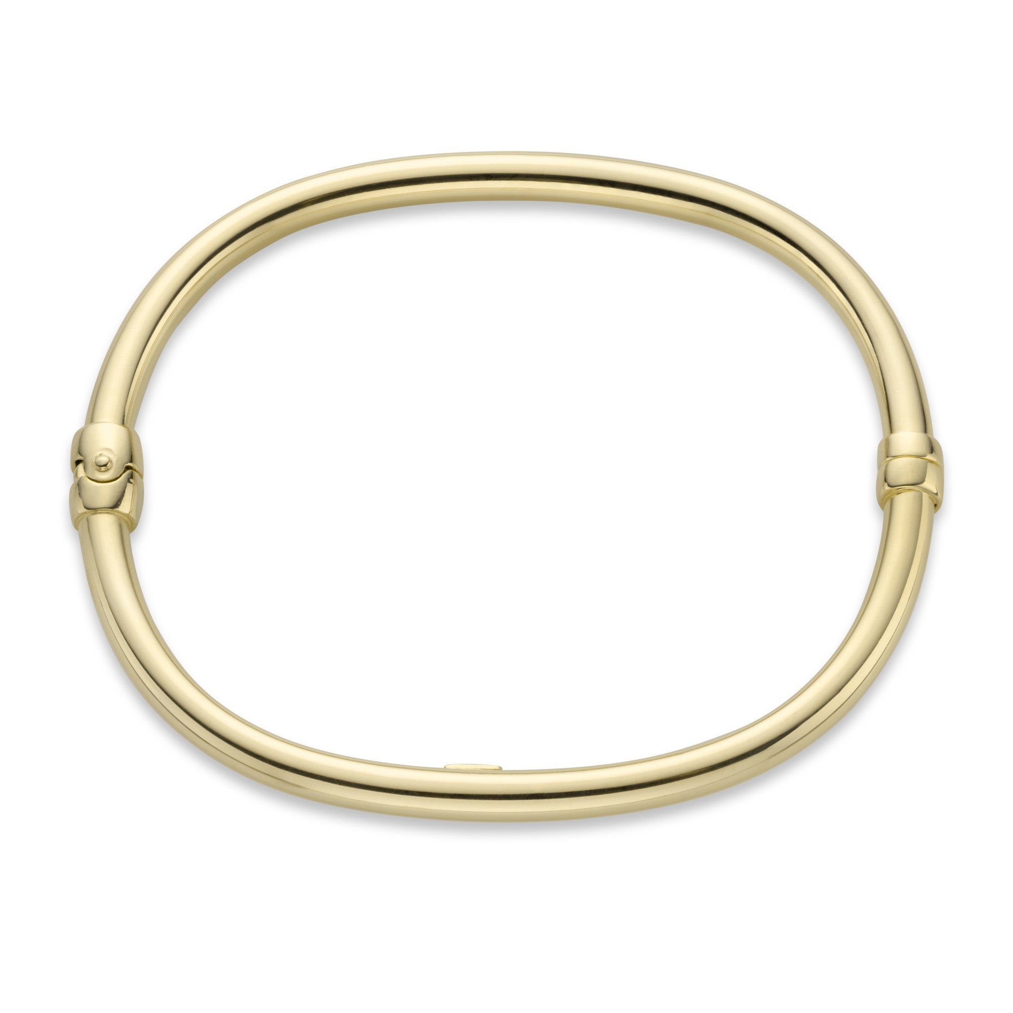 The Sleek And Simple Bangle in Yellow by Miss Mimi
