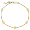 Diamond by the Yard Bracelet in Yellow by Miss Mimi