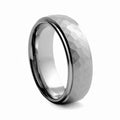Tungsten Hammered 8mm Band