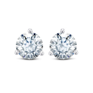 0.5CT Martini Studs in White