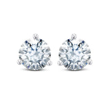 1.5CT Martini Studs in White by Miss Mimi