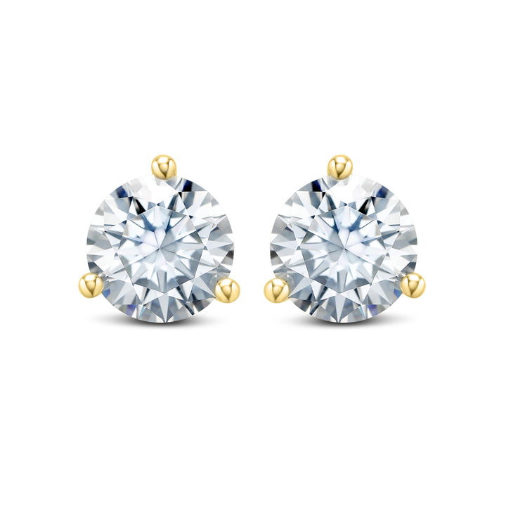 0.75CT Martini Studs in Yellow by Miss Mimi