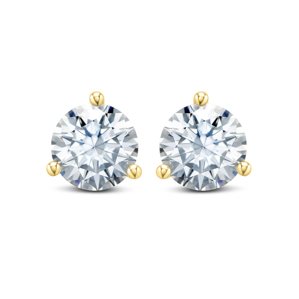 0.50CT Martini Studs in Yellow by Miss Mimi