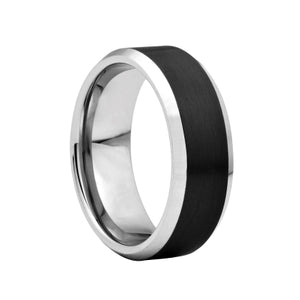 Black Tungsten Band | 8mm