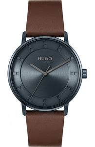 Hugo Boss "Ensure" Brown Leather Strap