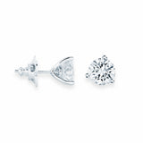 1.5CT Martini Studs in White by Miss Mimi