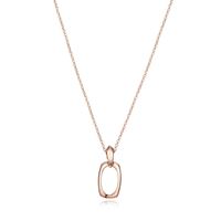 Rose Gold Plated "Aureole" Pendant by ELLE