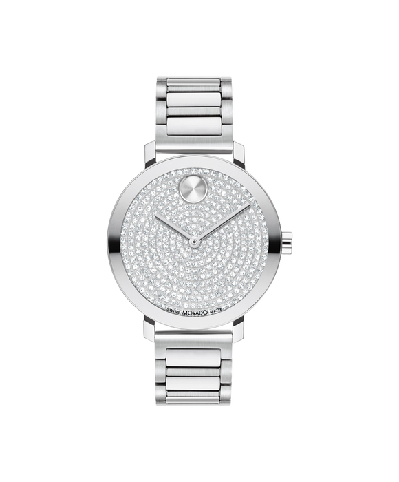 Movado BOLD Evolution 2.0 Pave Dial Ladies Watch