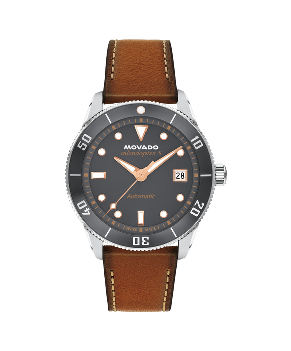 Heritage Series Calendoplan S Automatic by Movado