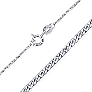 Sterling Silver Curb Chain 20"