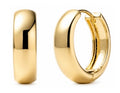 Premium Gold Plated Hoop Earrings