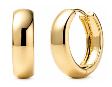 Premium Gold Plated Hoop Earrings
