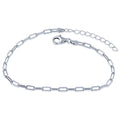 Sterling Silver Paperclip Bracelet