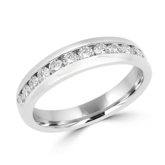 14K Genuine Diamond Ladie's Wedding Band