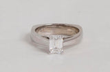 1.01ct Lab Grown Diamond Solitaire Engagement Ring