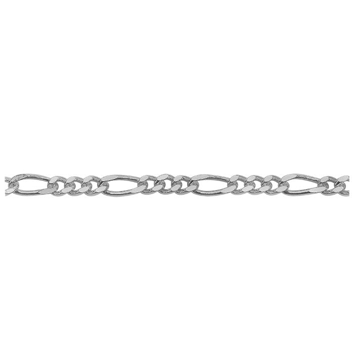 Sterling Silver Figaro Chain | 20"