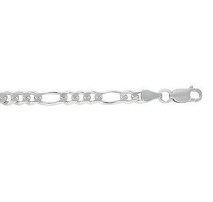 Sterling Silver Figaro link Chain | 22"