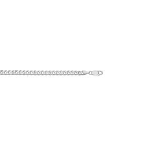 Sterling Silver Curb Bracelet | 8"
