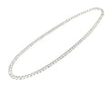 Sterling Silver Square Curb Chain | 24"