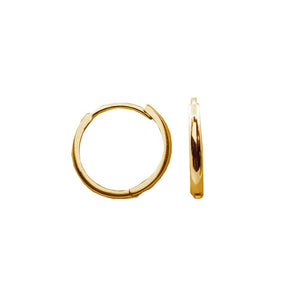 10k Yellow Gold Huggies