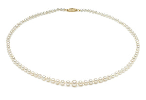 14K Graduated Freshwater Pearl Necklace | 18"
