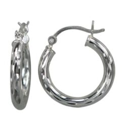 Sterling Silver Hoop Earrings