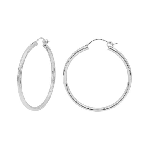 Sterling Silver Hoop Earrings