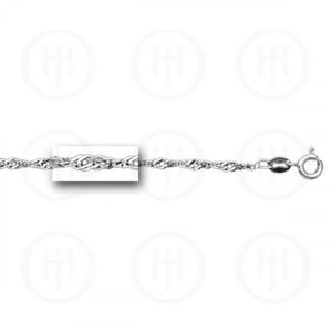 Sterling Silver Singapore Chain