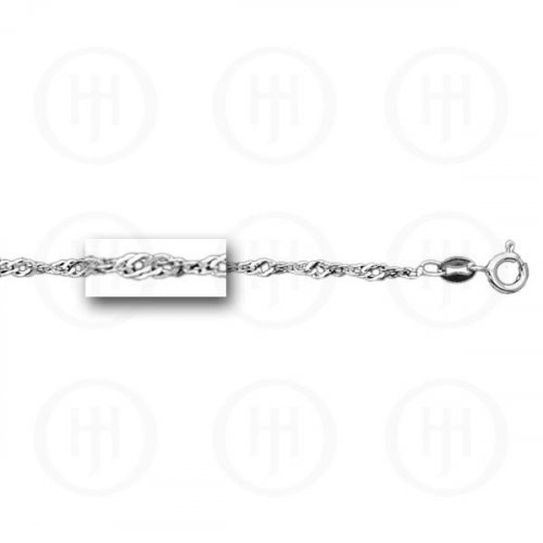 Sterling Silver Singapore Chain