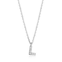 Initial "L" Necklace by Reign
