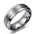 Men's Tungsten Wedding Band- 8mm