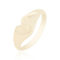 10K Yellow Gold Baby Heart Ring