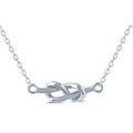 Sterling Silver Infinity Necklace | 16" + 2"