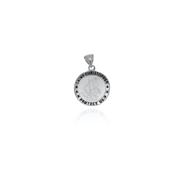 Sterling Silver St. Christopher Pendant