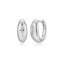 Sterling Silver Huggie Hoop Earrings