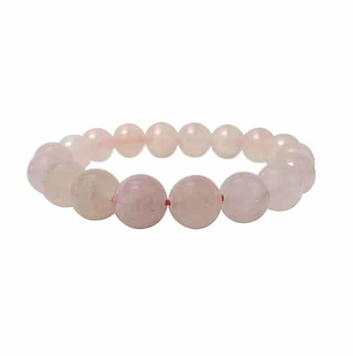 Genuine Rose Quartz Stretch Bracelet