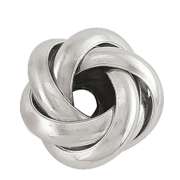 Sterling Silver Love Knot Earrings