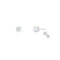 Sterling Silver 1.0ctw Lab Diamond Studs