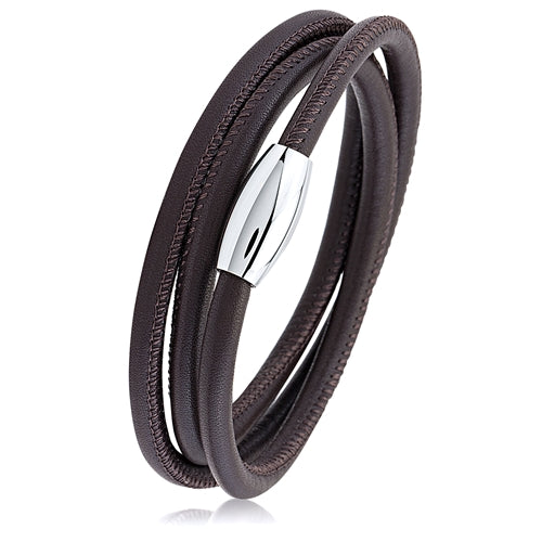 Genuine Napa Leather Wrap Bracelet | 23