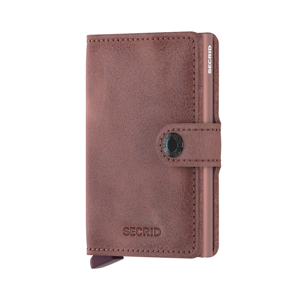 Vintage Mauve Miniwallet by Secrid