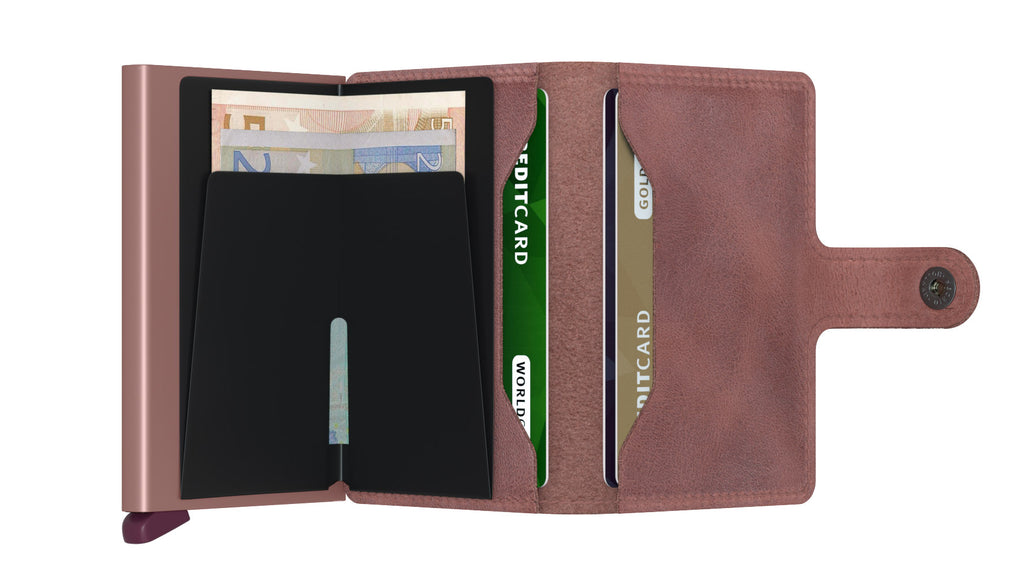 Vintage Mauve Miniwallet by Secrid
