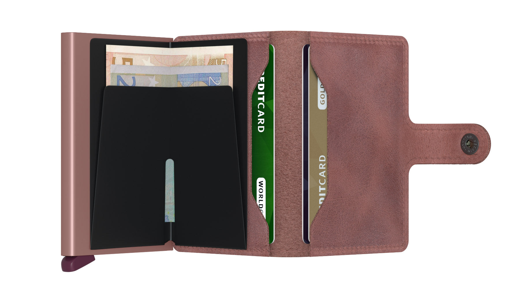 Vintage Mauve Miniwallet by Secrid